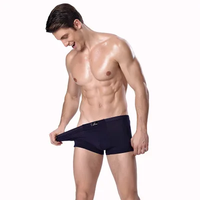 nanrs 2021 brand hot sale solidfloral classic bamboo mens underwear boxer sexy undershorts men underwear boxer shorts for mens free global shipping