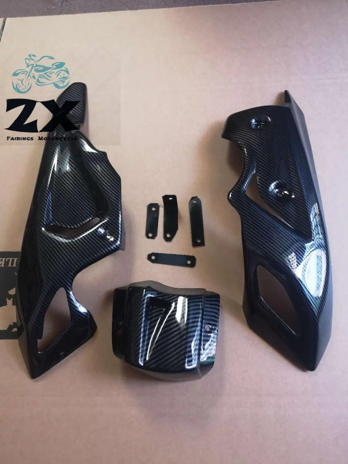 Передний обтекатель Нижняя крышка для FZ 07 MT abs мотоцикл под корпусом комплект FZ07
