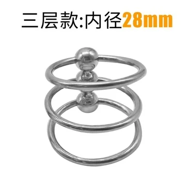 Тяжелый металл кольца дял пениса для Для мужчин 55 мм Нержавеющая сталь