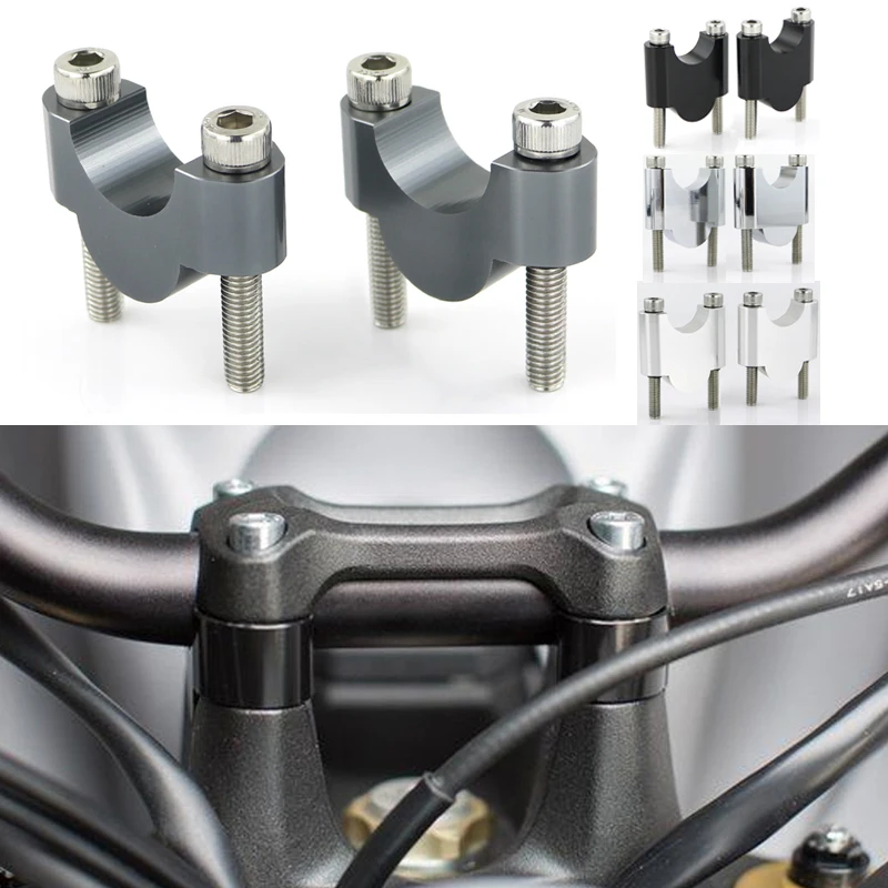 Алюминиевые подставки на руль для Suzuki GSX250R GSX 7/8 650F GSX1000S Katana SFV650 Gladius SV650 SV1000S 22 мм 400