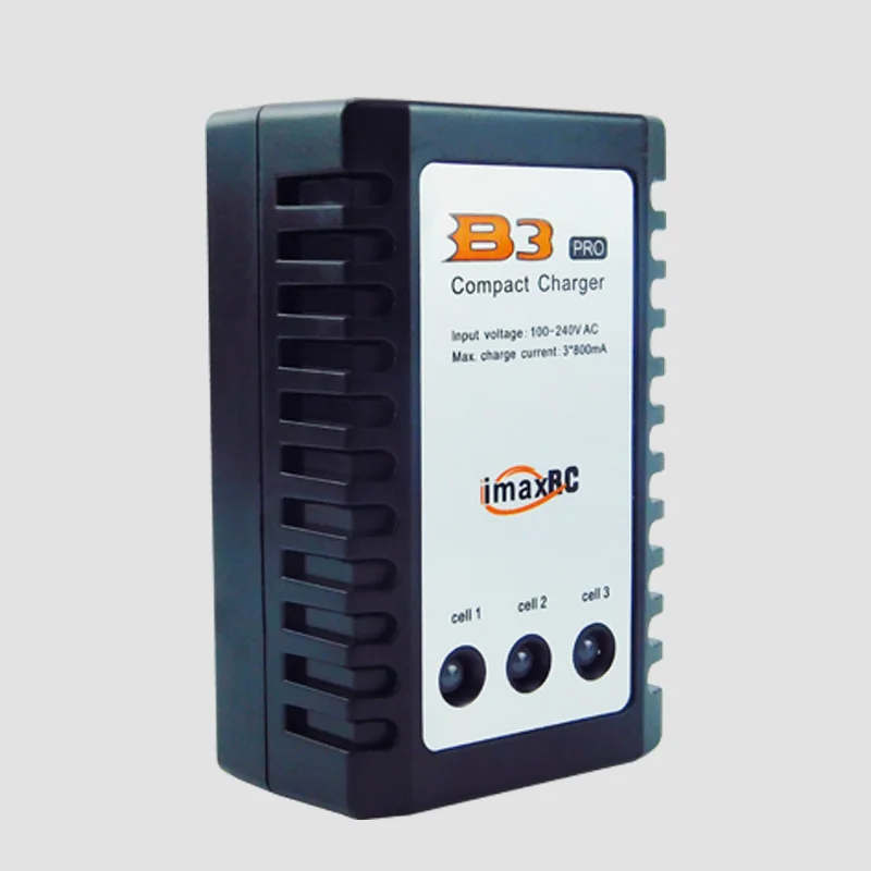 

Aviation Model Battery Charger B3 10W 2S-3S Lithium Battery Charger Heat Dissipation Full Charge Protection High Efficiency