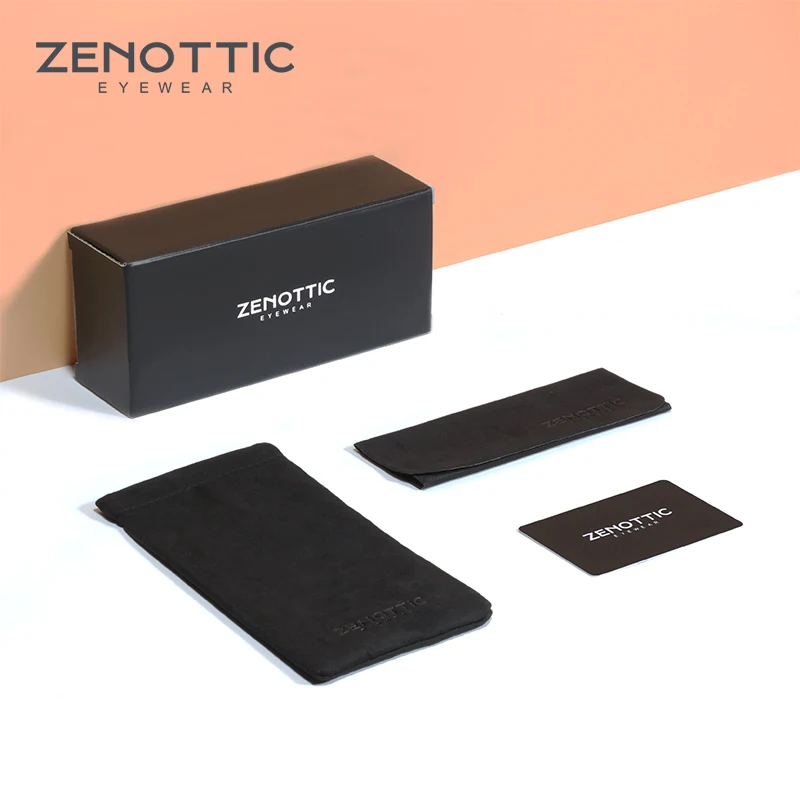 ZENOTTIC винтажные ацетатные круглые оправы для очков прозрачные линзы оптические