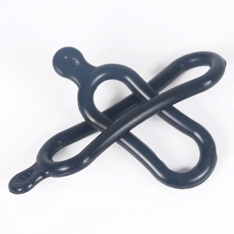 10 шт./лот резинкая лента для велосипеда фар задний фонарь T6 L2 Q5 руль светодиодный фонарик держатель