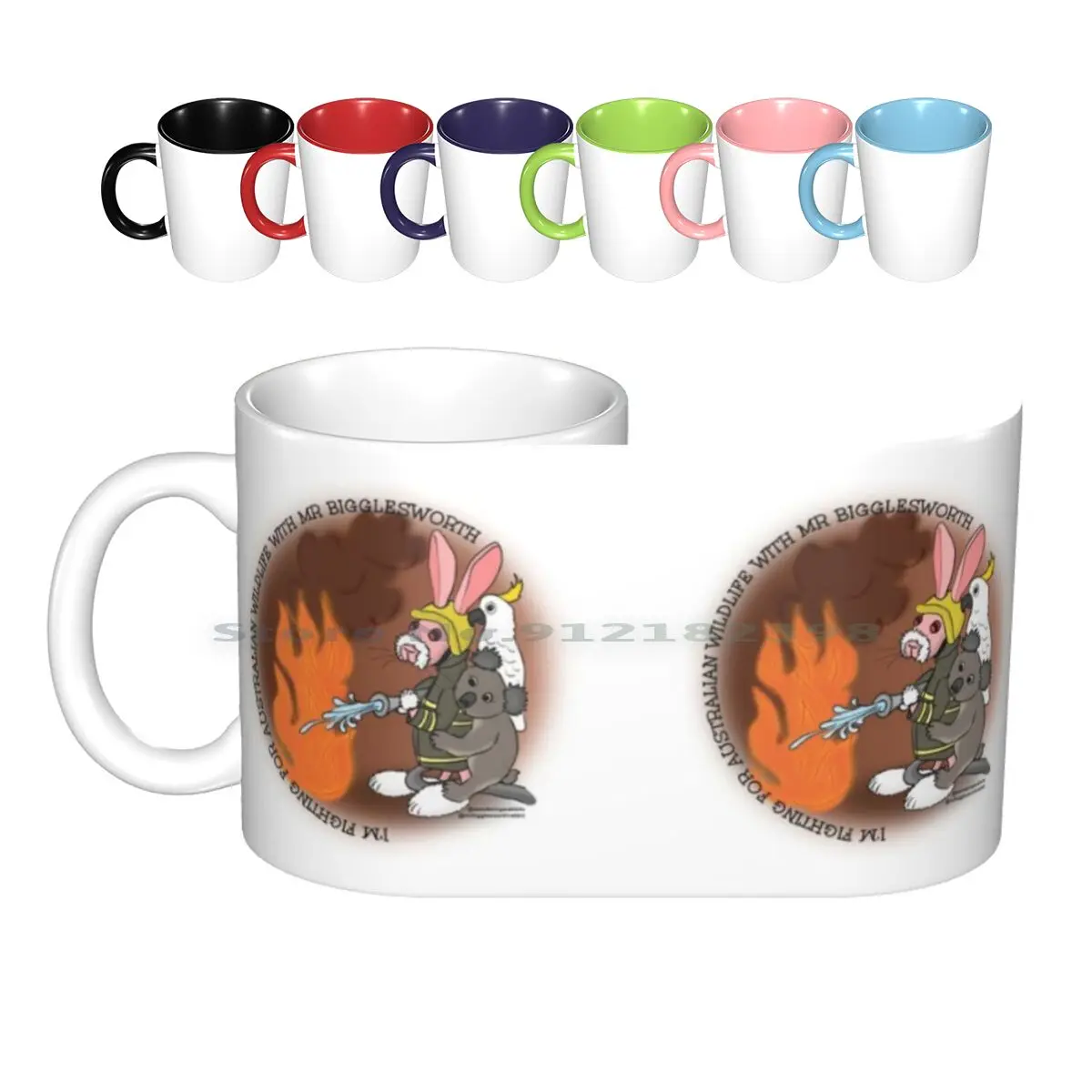 

Mr Bigglesworth - Helping The Australian Wildlife In The Bushfires Ceramic Mugs Coffee Cups Milk Tea Mug Mrbigglesworth