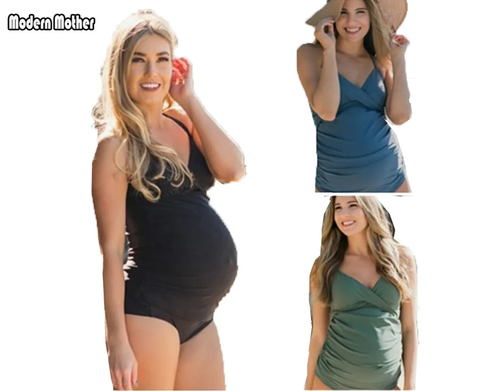 Женский слитный купальник для беременных|Комбинезоны| |