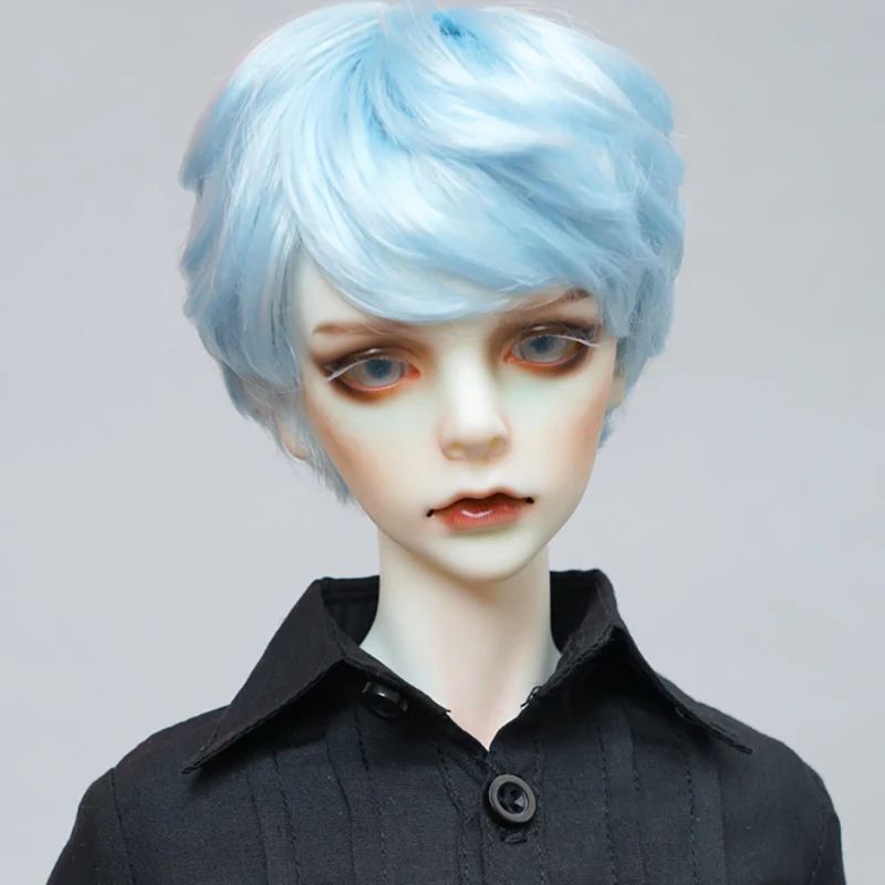 Волосы Allaosify Bjd для шарнирной куклы 1/3 1/4 1/6 1/8 1/12 высокотемпературные короткие
