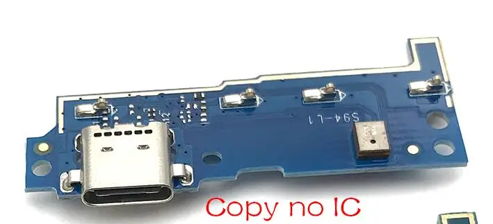 Copy No IC Новинка для sony Xperia L1 G3311 G3312 G3313 USB разъем для зарядки плата для зарядки гибкий кабель - Цвет: Copy No IC