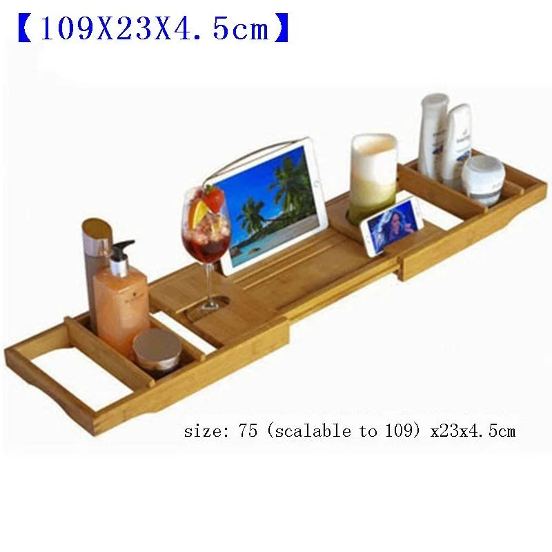 

Vino Douche Rek De Bain Mensola Porta Libri Rack Shower Shelf Wine Tub Tray Bathtub Accessories Plateau Baignoire Bath Frame