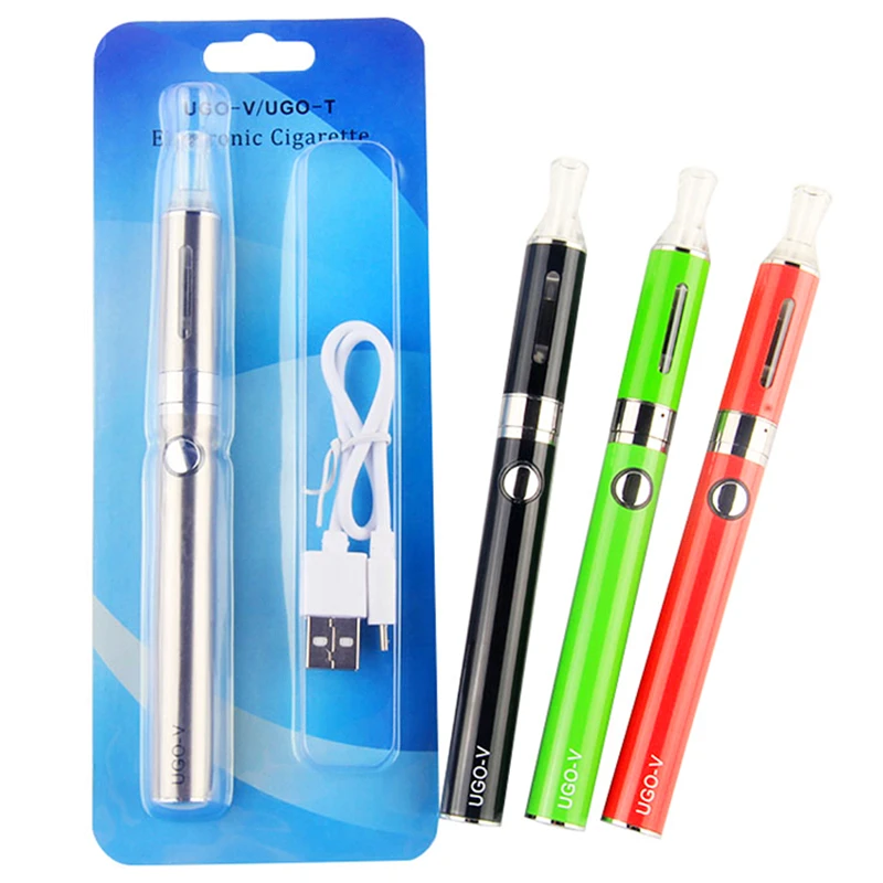 

UGO-V MT3 Electronic Cigarette kit 900mah UGO Micro USB Passthrough Vape Pen Battery 2.4ml mt3 atomizer e cigarette starter kit