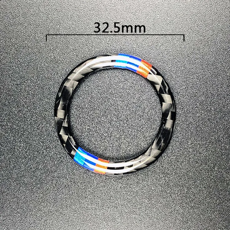 

Car Engine Start Stop Button Decoration Ring Trim Automobiles Auto Car Accessorie Styling For BMW 1/3/5 Series E87 E90 E60 320