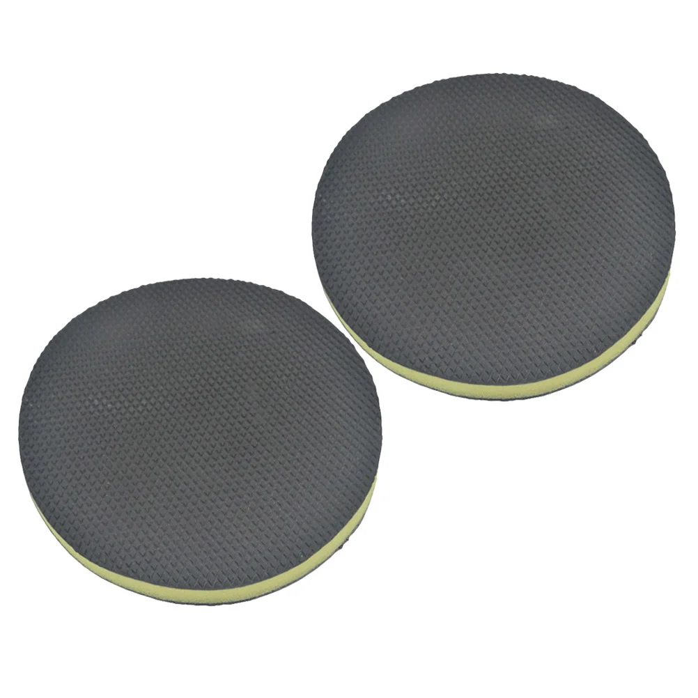 

2pcs 6 Inch Pneumatic Durable Clay Pad for Polisher Clay Disc Clay Bar Wipe Pad DA Polisher Pad for Car Detailing Novel