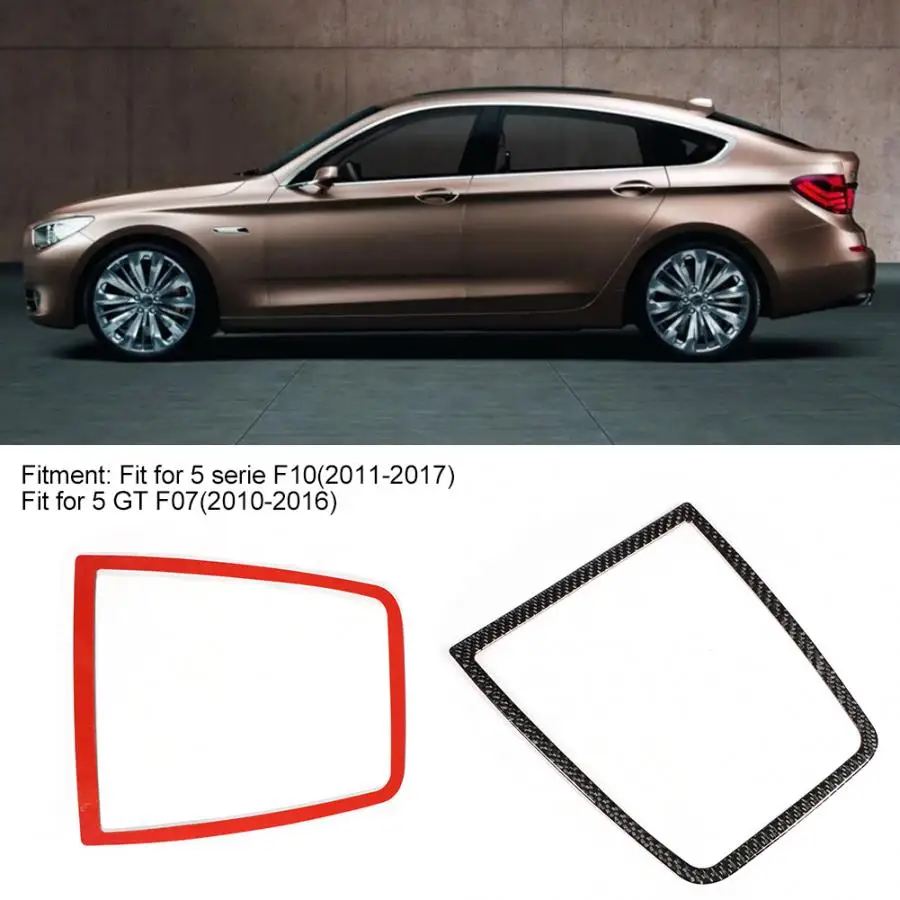 Декоративная рамка для динамика приборной панели из углеродного волокна BMW 5 serie