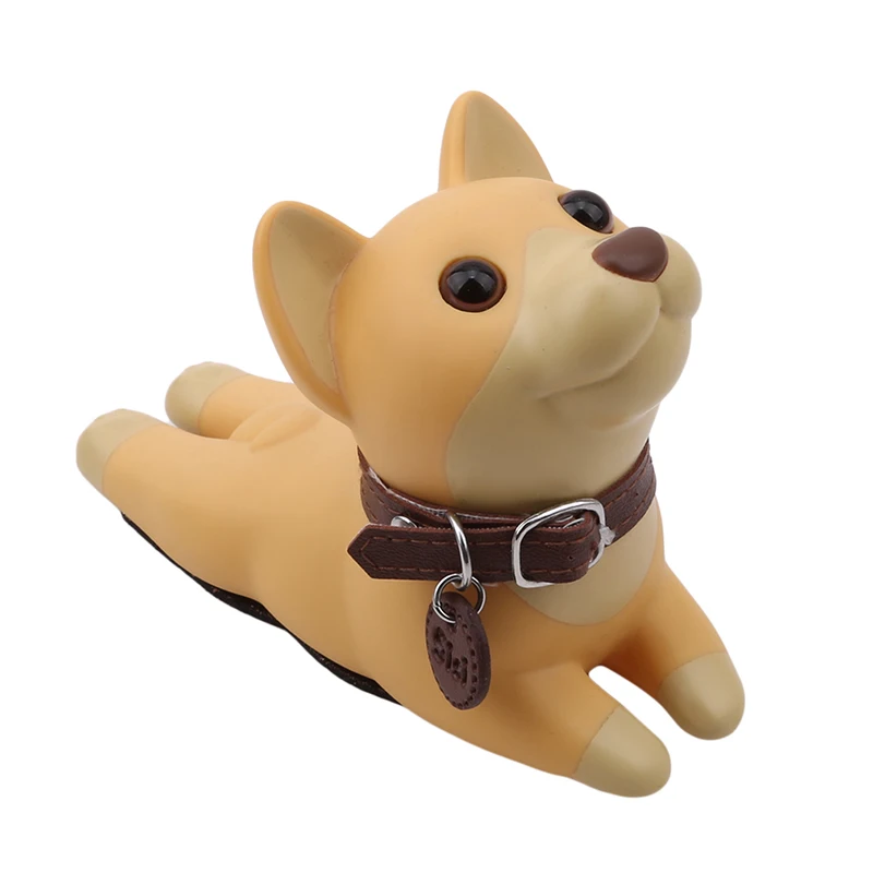 

Clever Cute Cartoon Dog Door Stopper Holder Bull Terrier PVC Protection Baby Safety Home Decor Animal Figures Toys For Children