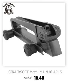 SINAIRSOFT 5th Gen SKS 5th Gen Hi-profile Integral See-thru Mount в комплекте с " кольцами MNT-640T5
