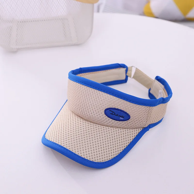 Новые детские Для детей на лето солнце шляпы Пустой Топ бейсболки для мальчиков с