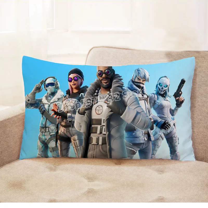 Чехол для подушки Fortnite в стиле аниме Fortnight чехол с мультипликационным рисунком