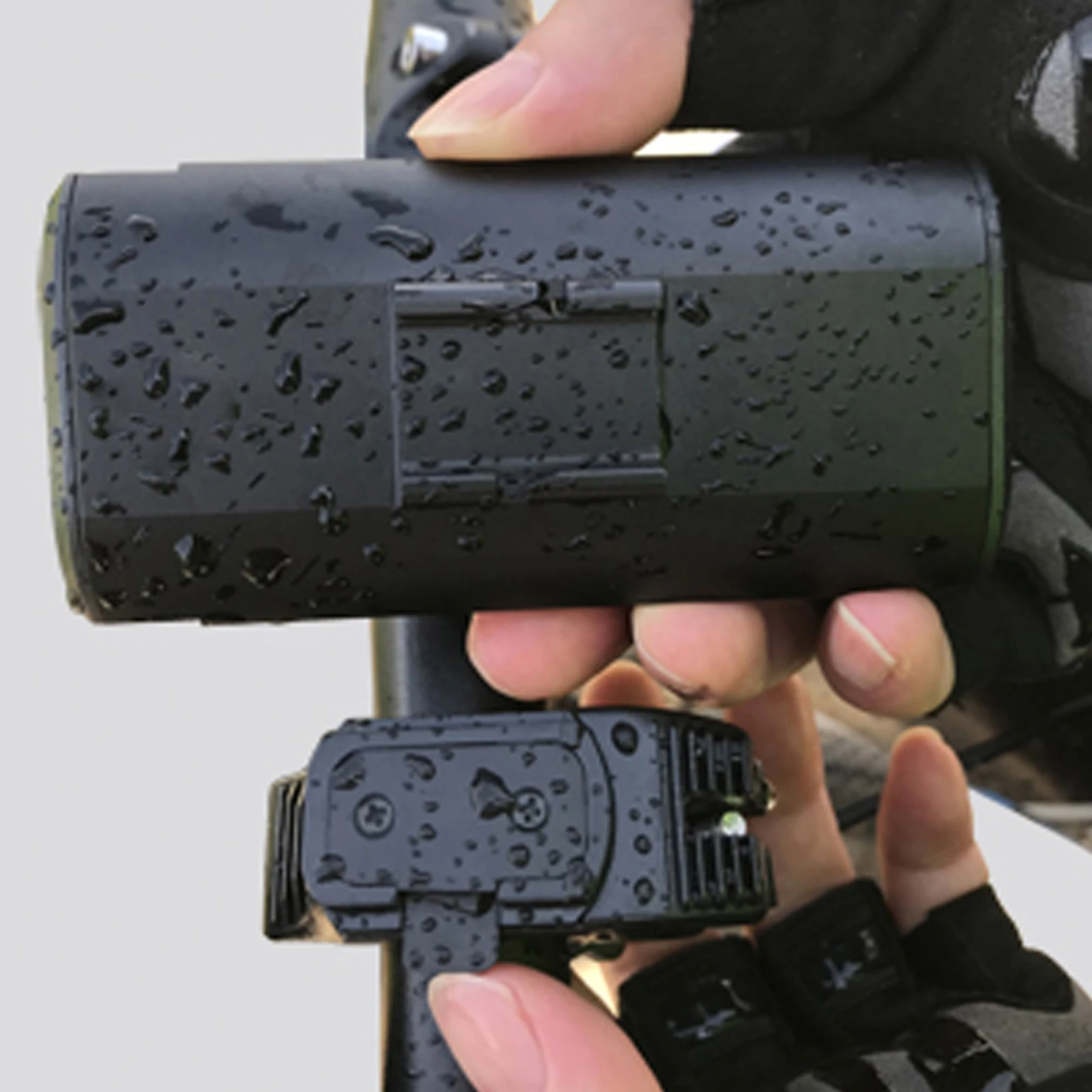 

Camping IP65 Waterproof Level Led Bike Light 5200mah Battery Front Rear Lamp USB Rechargeable Cycling Headlight With Tail Light