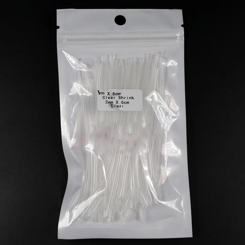 Прозрачные трубки для ловли карпа 50 шт. силиконовые термоусадочные Chod снаряжение