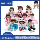 48 см Bebe Reborn Детские игрушки Reborn всего тела ванны силикона малыша куклы реалистичные куклы мягкие подарок для Новый год