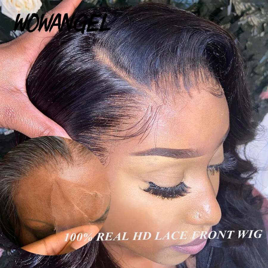 Парик 13X4 Невидимый фронтальный на сетке 32 дюйма 34 | Шиньоны и парики