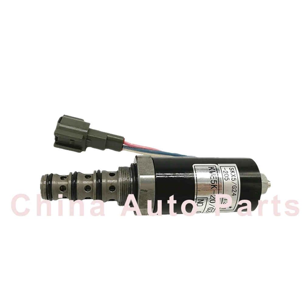 Для экскаватора HD820 поворотный электромагнитный клапан тормоза KWE5K 20/G24D05|Клапаны
