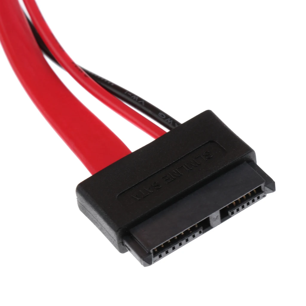 

SATA 13Pin Female To SATA 22Pin (7+15) Male Data Power Extension Cable 40cm