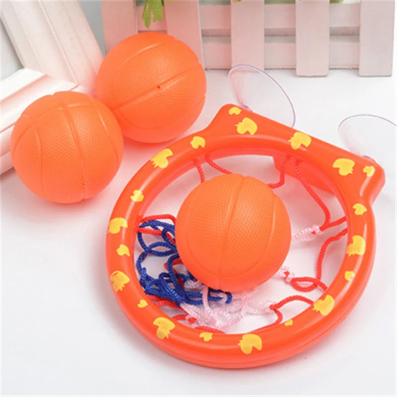 Новый детский баскетбольный обруч для ванной Набор игры в воду малышей
