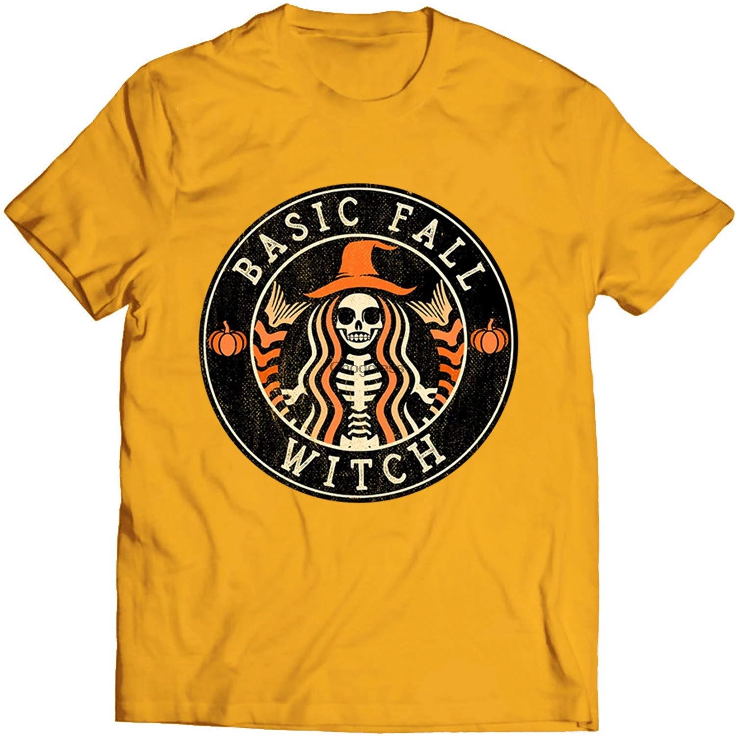 Футболка Dragon Fruitee на Хэллоуин базовая Осенняя рубашка с ведьмой женская футболка