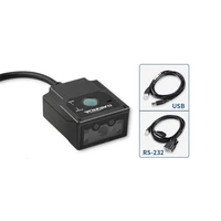 lv3000u high quality auto scan usb rs232 cmos 2d barcode scanner reader module for self service equipment