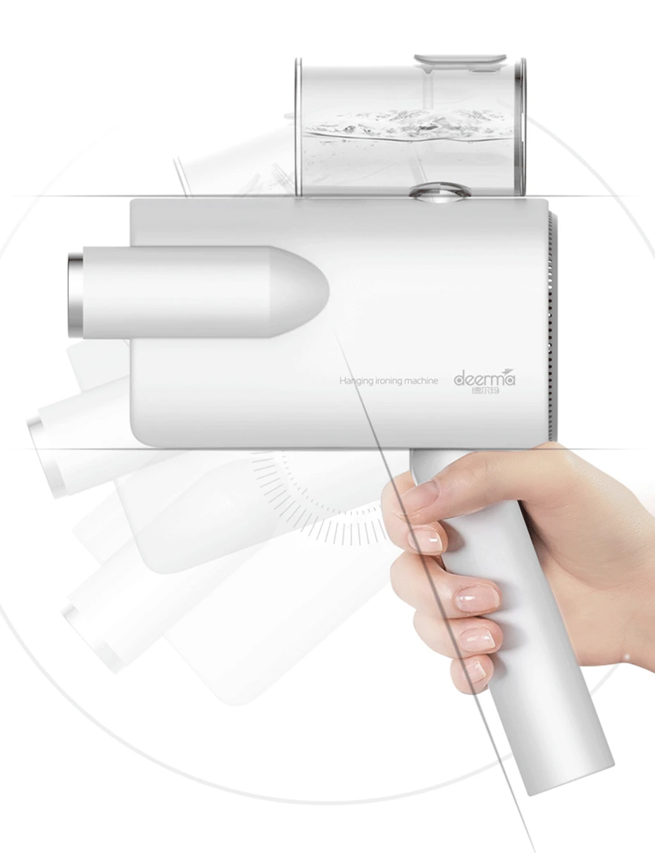 Xiaomi Deerma HS006 220 В 800 Вт складной ручной отпариватель для одежды, портативный мини-Утюг для путешествий, портативная маленькая одежда с потертостями