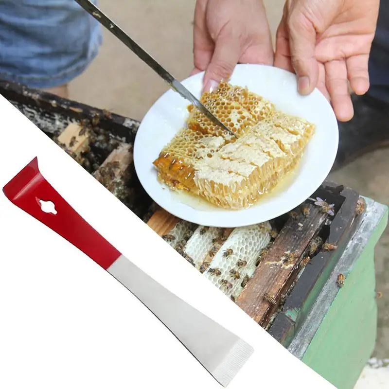 Горячая Пчеловодство Нержавеющая сталь J Форма Тип инструмент изогнутый хвост