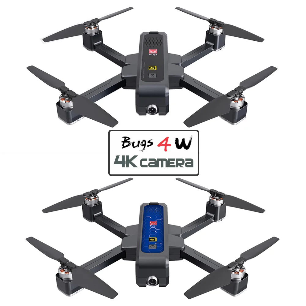 Новинка MJX Bugs 4 Вт B4W 4K GPS Радиоуправляемый вертолет бесщеточный складной Дрон Wi Fi 5G