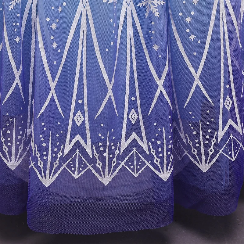 

Sequined Anna Elsa Princess Dress Snow Queen 2 Halloween Party Chidlren Cosplay Dress up Wedding Evening Kids Dresses for Girls
