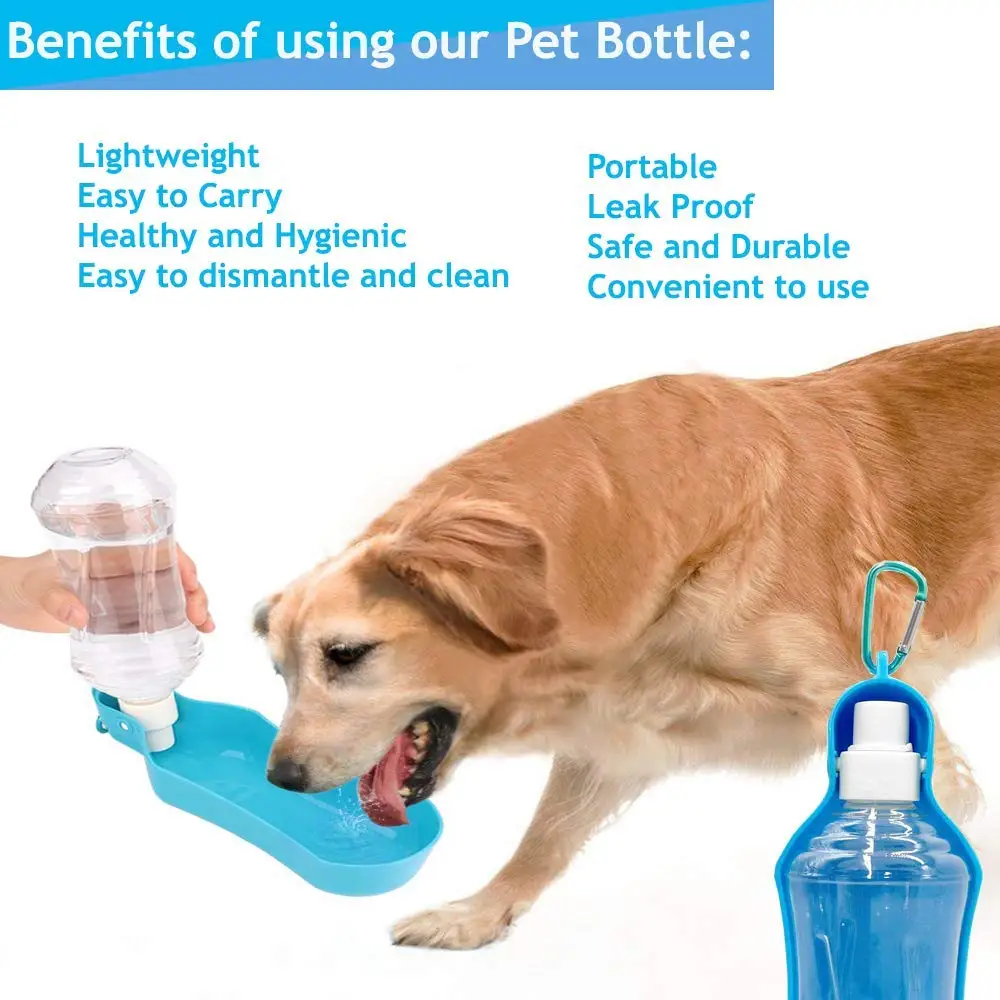 Бутылка для воды собак портативный Диспенсер питатель питьевой домашних