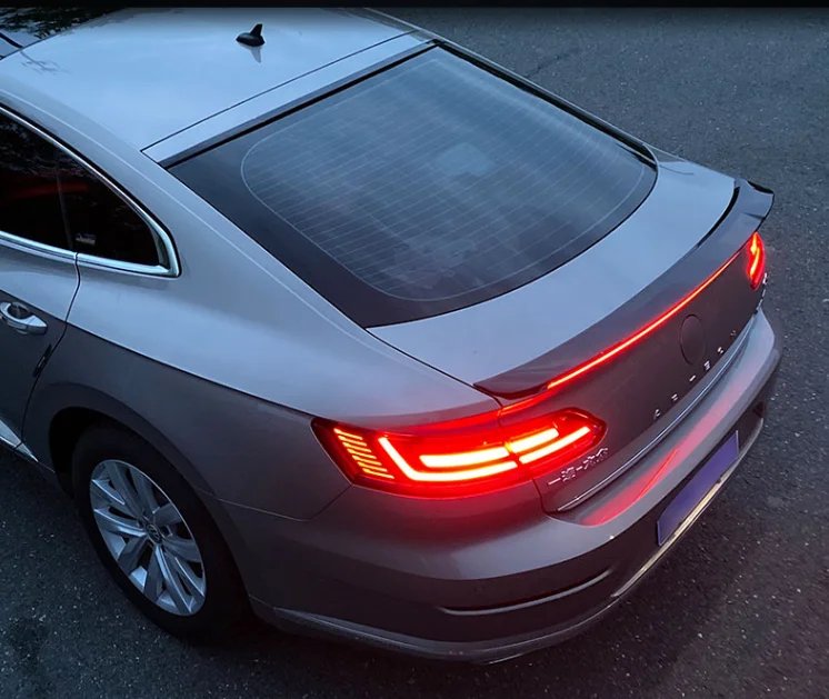 Спойлер для губ Volkswagen Passat CC заднее крыло багажника мобильный светодиодный