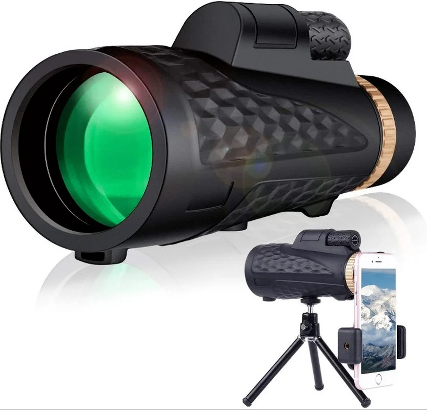 2021 New Product 12 Times 12X50 Men's And Women's Monoculars 18X62 Outdoor low light night vision binoculars