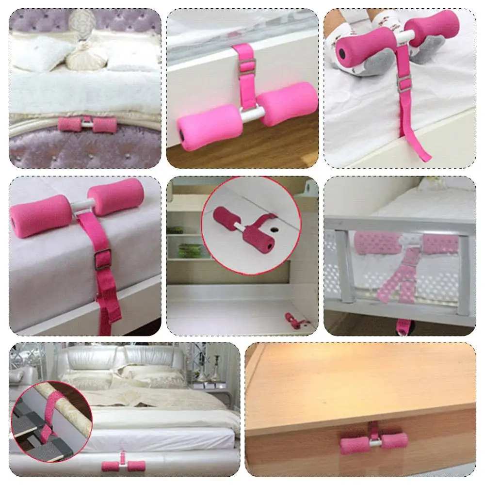 

Sit-up Bar with Pull rope Door Anchor Arm Toner Leg Exerciser Adjustable Sit Up Equipment for Push Ups Sit Ups Muscle Training