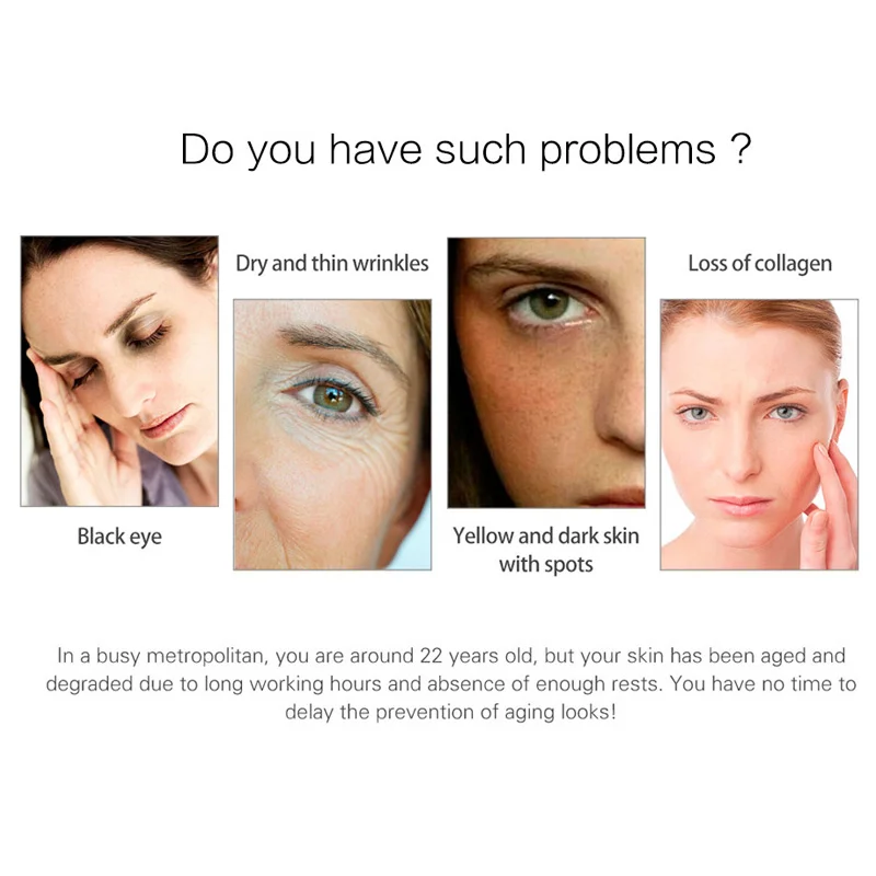 10 шт Collogen увлажняющий крем для лица лифтинг укрепляющий против морщин ухода за