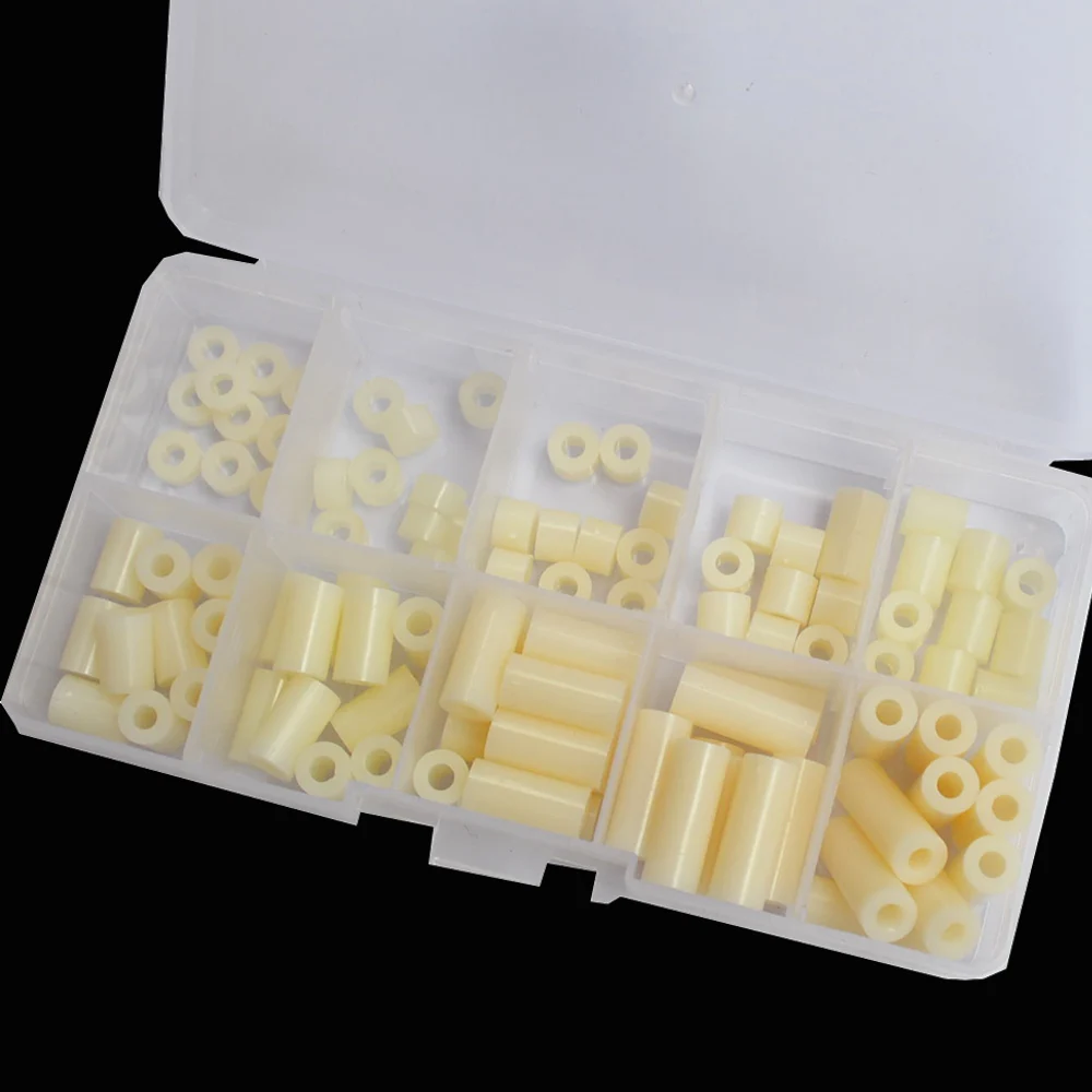 100 шт. пластиковые круглые метрические проставки M3 M4 | Строительство и ремонт