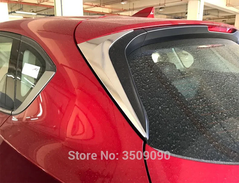 Стайлинга автомобилей Защита от солнца на заднее стекло авто угловой отделкой