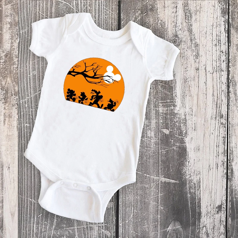 

Scary Party Halloween Tee 2020 Print Casual Mommy and Me Family Look Baby Boho Tops Halloween Matching Family Shirts