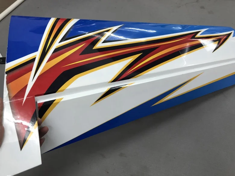 SKYWING деревянный материал самолет RC 3D самолет радиоуправляемая модель для хобби игрушки размах крыльев 7" 120E slick360 35cc 3D EP/GP самолет комплект