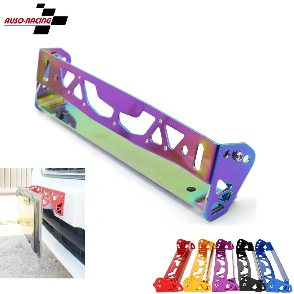 Универсальный алюминиевый держатель для номерного знака Стайлинг JDM вращающаяся