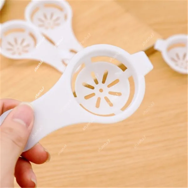 Высокое Качество бытовые Пластик белый разделитель желтка яиц от