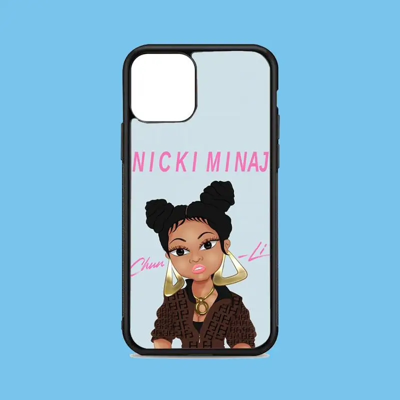 

Rap Queen Nicki Minaj Phone Case For IPhone 12 Mini 11 Pro XS Max X XR 6 7 8 Plus SE20 High Quality TPU Silicon Cover