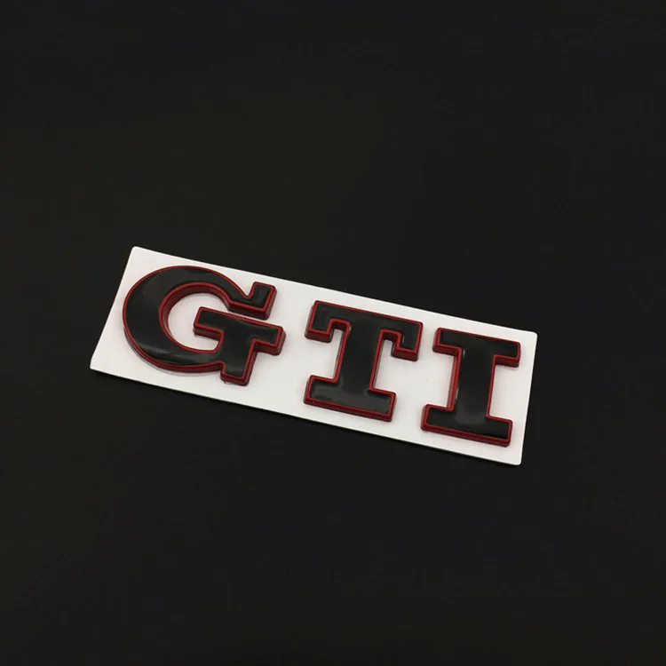 3D Металлическая Автомобильная наклейка s для Polo Golf 3 4 5 6 7 GTI Модифицированная
