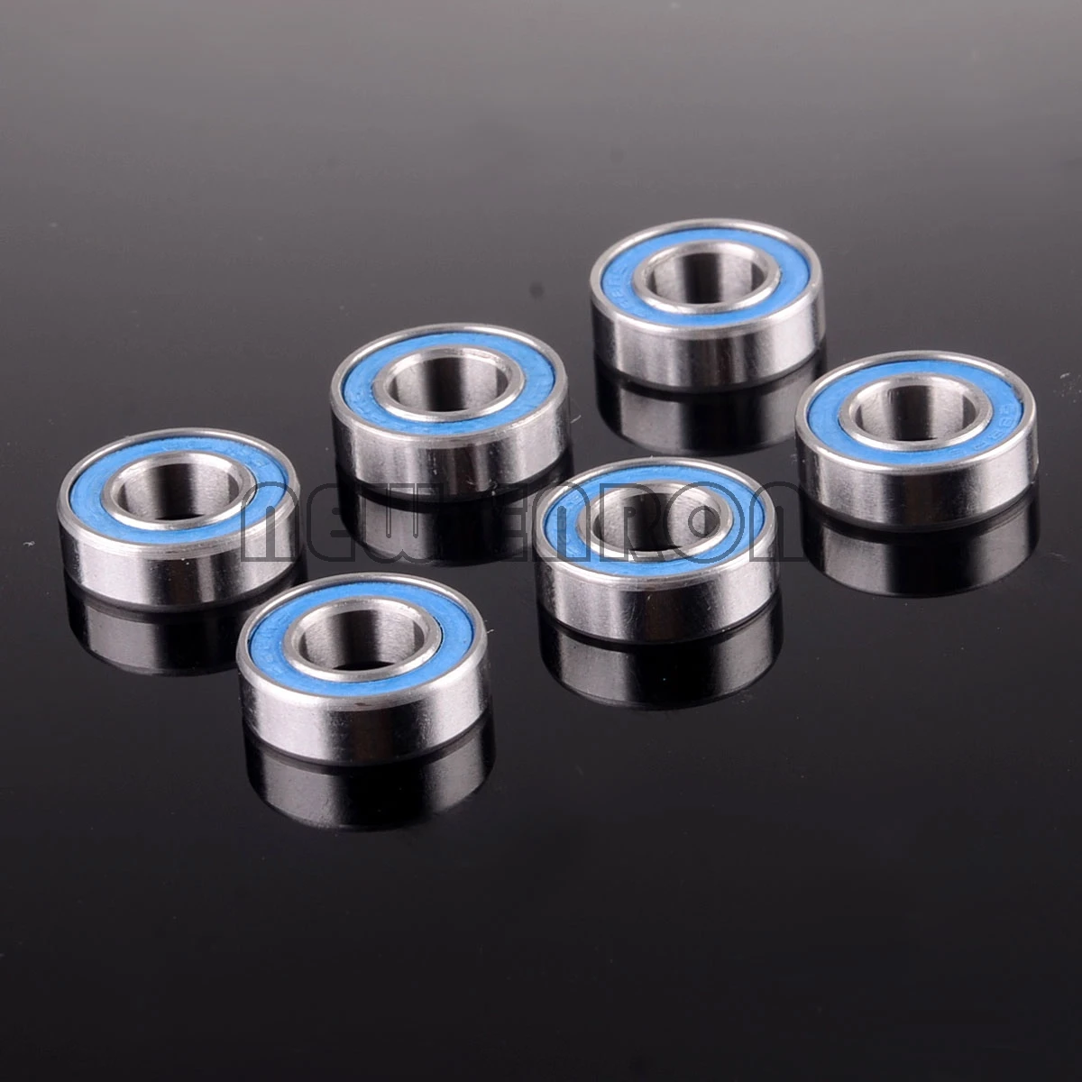 Новый ENRON синий резиновый подшипник металлический герметичный шар глубокий паз