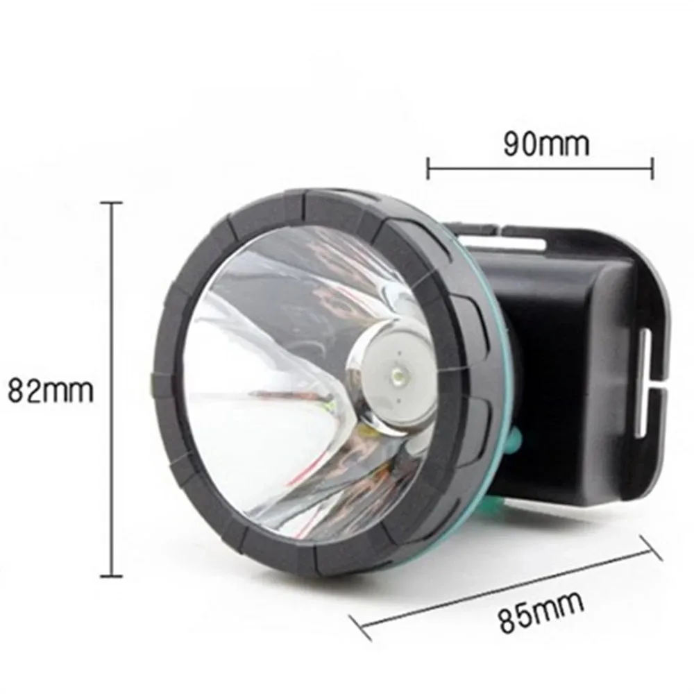 Уличный перезаряжаемый светодиодный налобный фонарь 10 Вт 2 режима белый/желтый