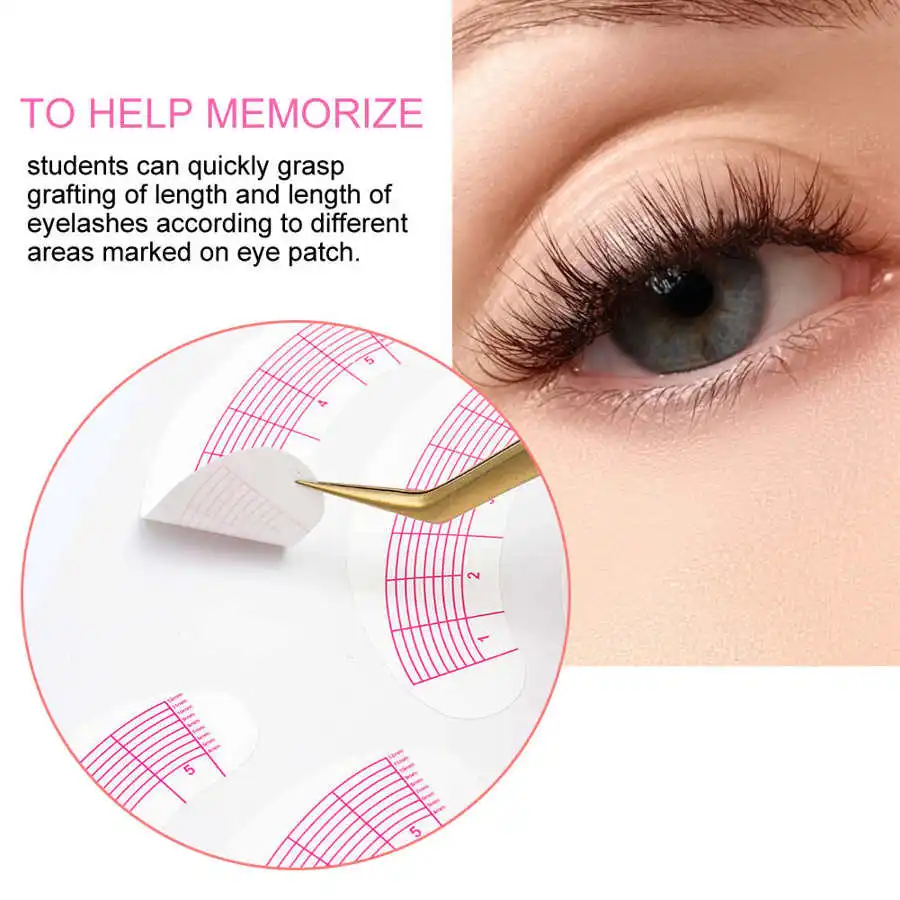 

Makeup Tool Kits 175 Pairs Eyelash Extension Sticker Eye Positioning Tips Sticker Lash Mapping Stickers Makeup Kit Full