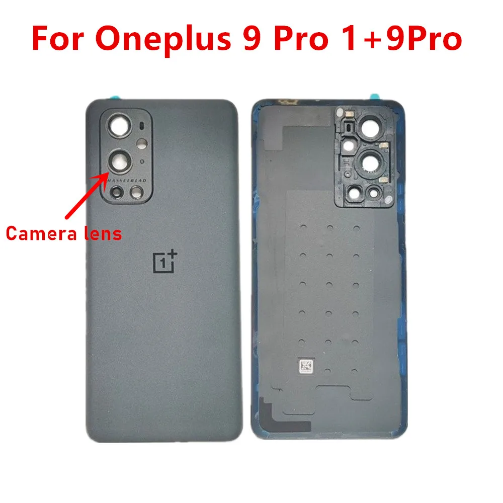 

New Original For Oneplus 9 Pro 1+9Pro Phone Protective Back Battery Cover Housings Case Durable Mobile Frame with Camera lens